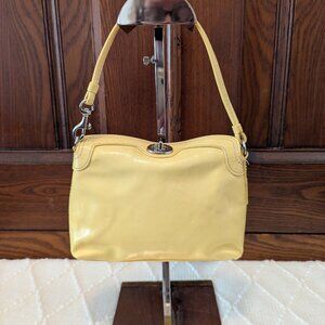 Coach Legacy Top Turnlock 2-Way Baguette mini bag